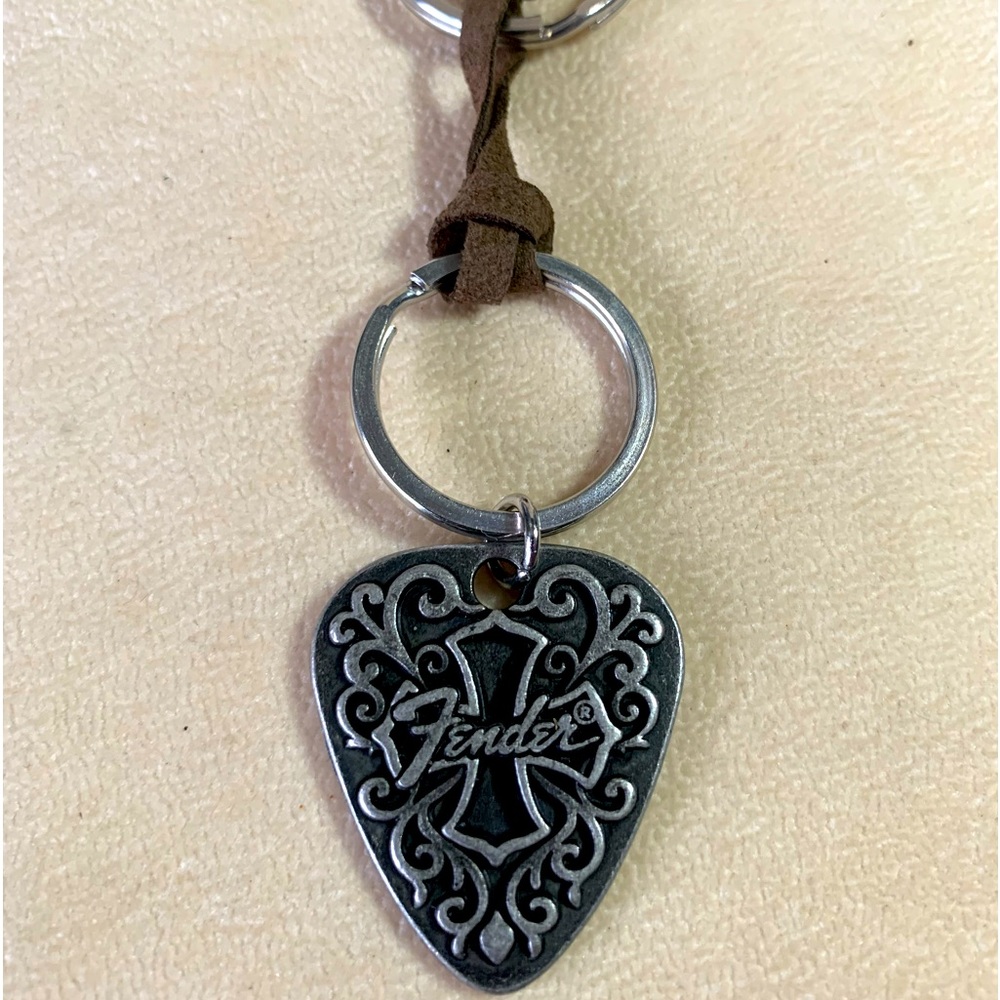 Fender Logo Keychain EUC